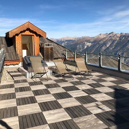 Penthouse "Bond 007" 120 M2 Piscine Sauna Risoul 1850 Exteriör bild