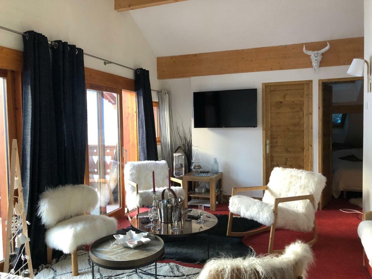 Penthouse "Bond 007" 120 M2 Piscine Sauna Risoul 1850 Exteriör bild